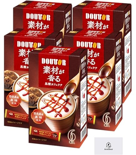 Amazon.co.jp: Doutor Coffee Instant Stick Brown Sugar Cafe Ale 6